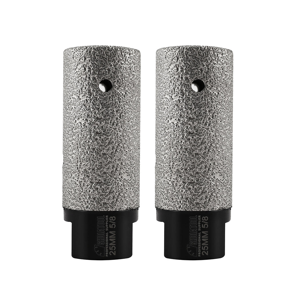 25mm Diamond Finger Bits 5/8-11 Porcelain Ceramic Marble Enlarging Holes USA Warehouse