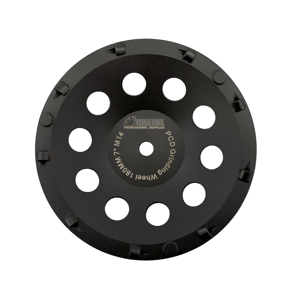 7" PCD Grinding Cup Wheel Remove Glue Mastic Paint Concrete Floor Surface Coating