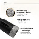 Diamond Core Drill Bits Set for Porcelain Tile Granite Marble 5/8-11 6/8/10/25/35/51mm - SHDIATOOL