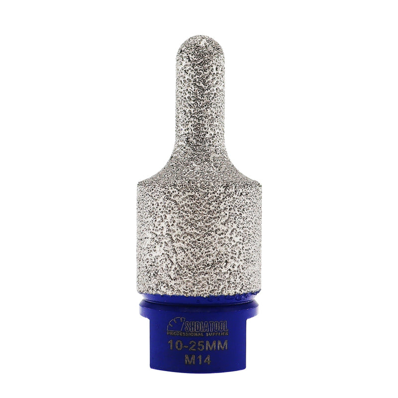 Diamond Milling Finger Bits for Enlarge Hole Special-shaped in Marble Masonry 10mmx25mm - SHDIATOOL