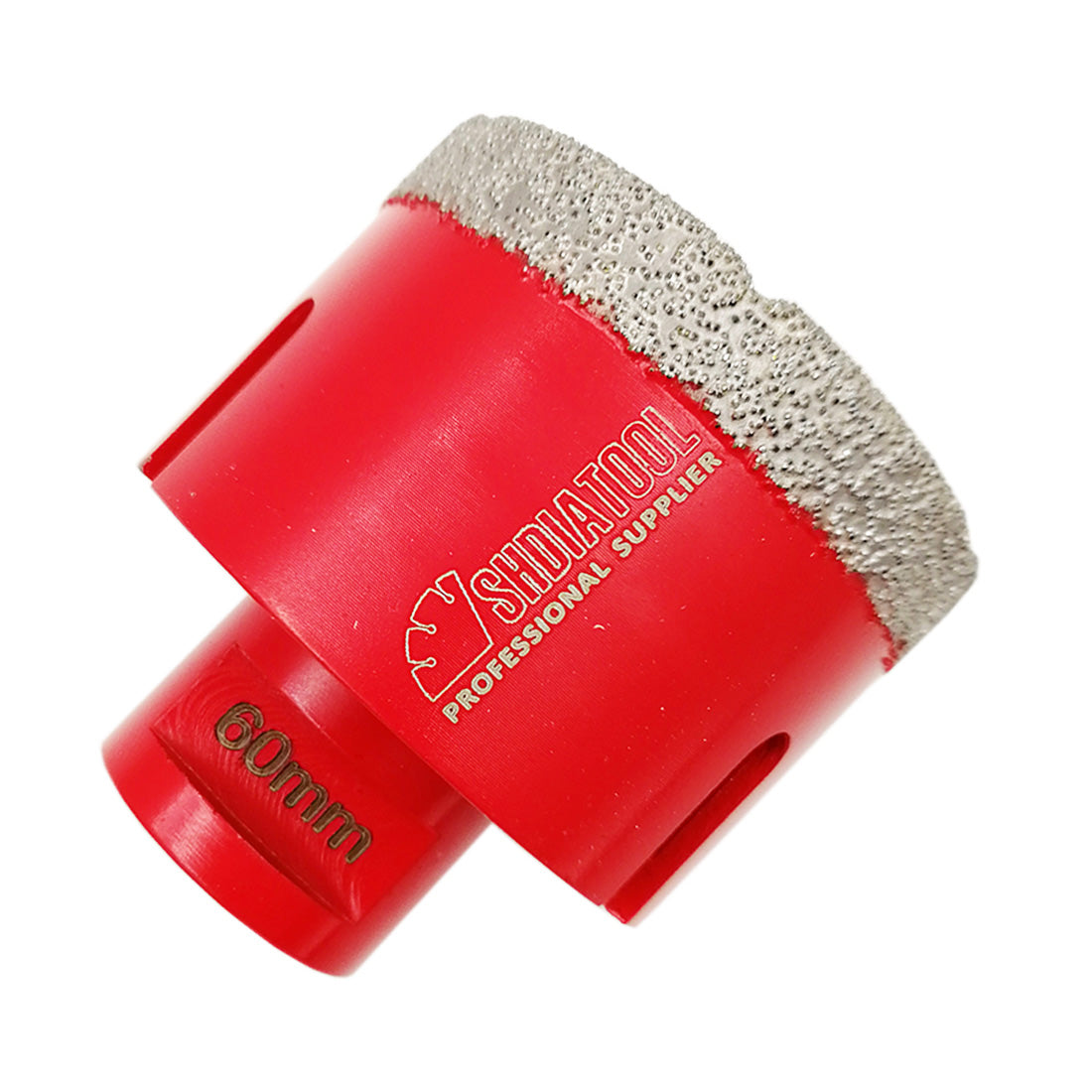 60mm SHDIATOOL Diamond Core Drill Bit M14 Thread for Porcelain Marble Hole Saw