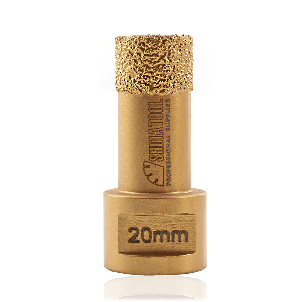 SHDIATOOL 20-125mm Diamond Core Drill Bits for Ceramic Tile Marble Spain Warehouse - SHDIATOOL