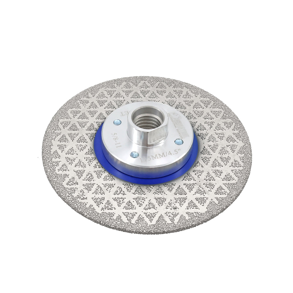 Diamond Cutting Grinding Disc Triangle Granite Concrete Saw Blade M14 or 5/8-11 Flange