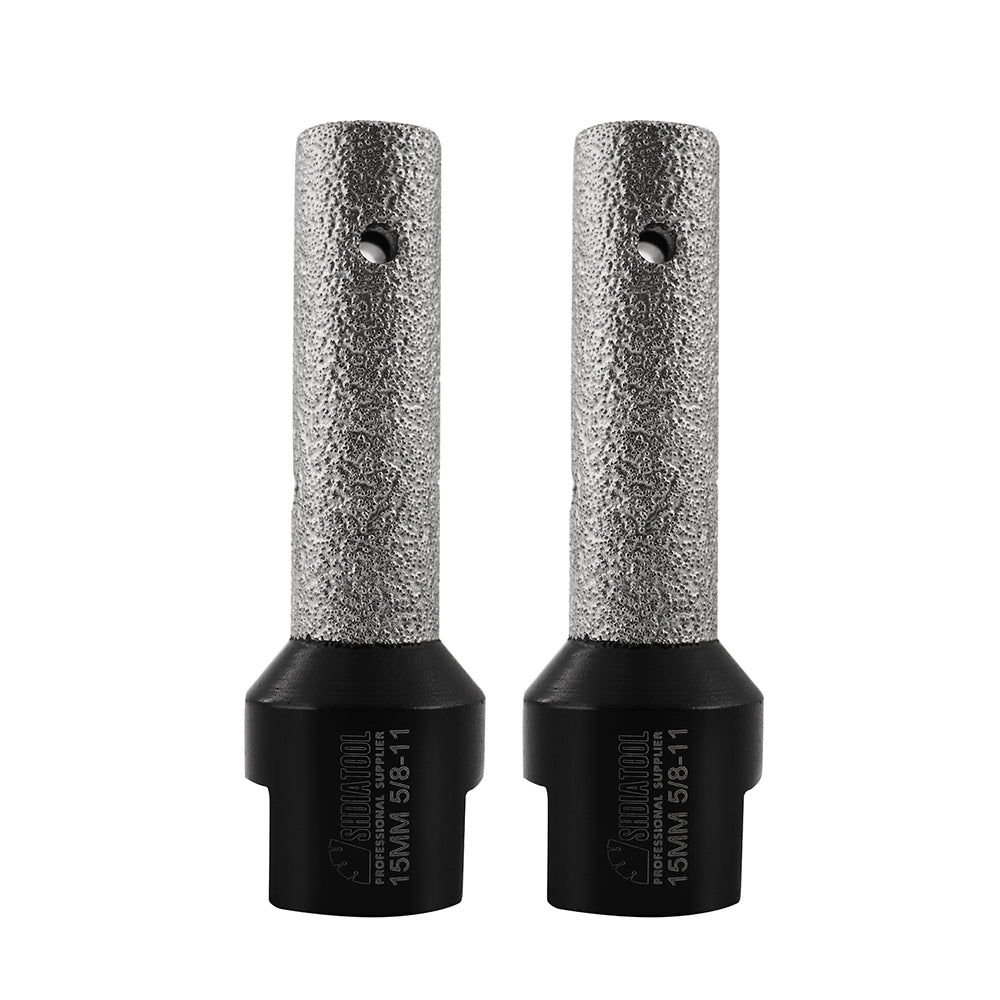 15mm Diamond Finger Bits for Porcelain Hard Ceramic Marble US warehouse 5/8-11 Thread