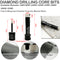 Wet Diamond Drilling Core Bits for Hard Granite Marble Concrete from 6mm to 14mm - SHDIATOOL