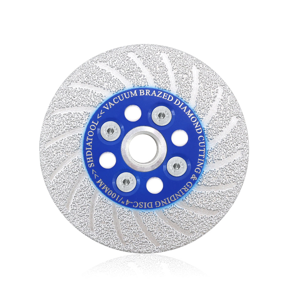 Saw Blades Double sided 4/4.5/5" Granite Marble Concrete M14 or 5/8-11 Flange