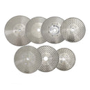 Electroplated Cutting and Grinding Disc Single/Double side Coated M14 or 5/8-11 Flange - SHDIATOOL