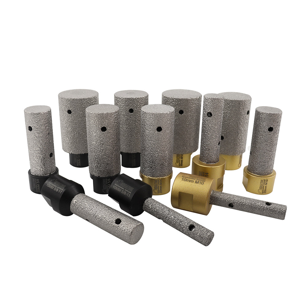 Diamond Finger Bits for Porcelain Hard Ceramic Marble Enlarging Holes 5/8-11 or M14 - SHDIATOOL