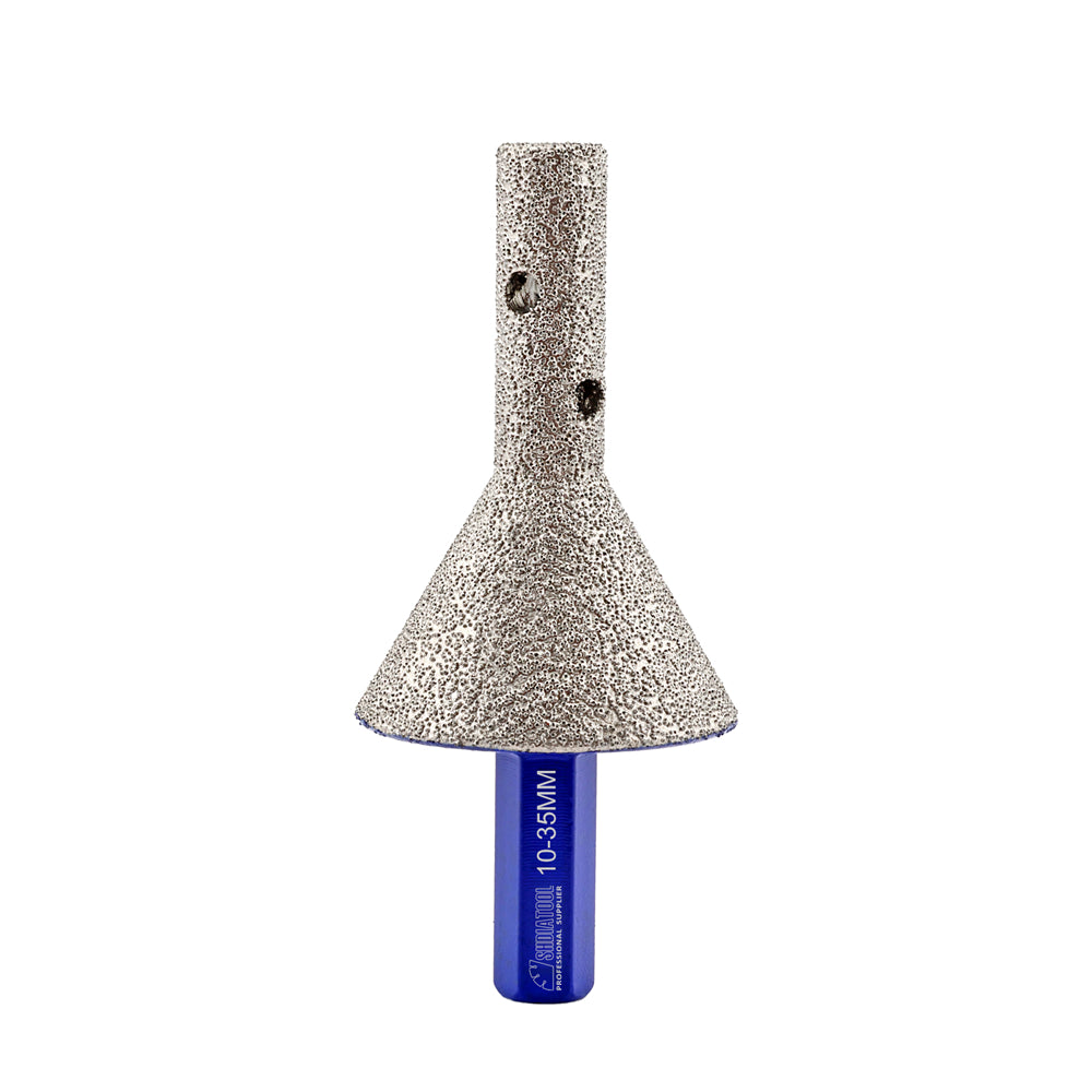 Diamond Milling Chamfer Finger Bits Porcelain Ceramic Tile Marble Hexagonal Shank
