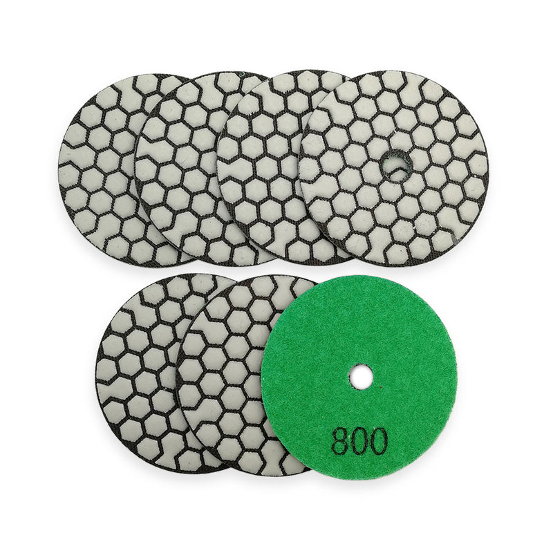 3 inch Dry Diamond Polishing Pads for Granite Marble Ceramic - DIATOOL