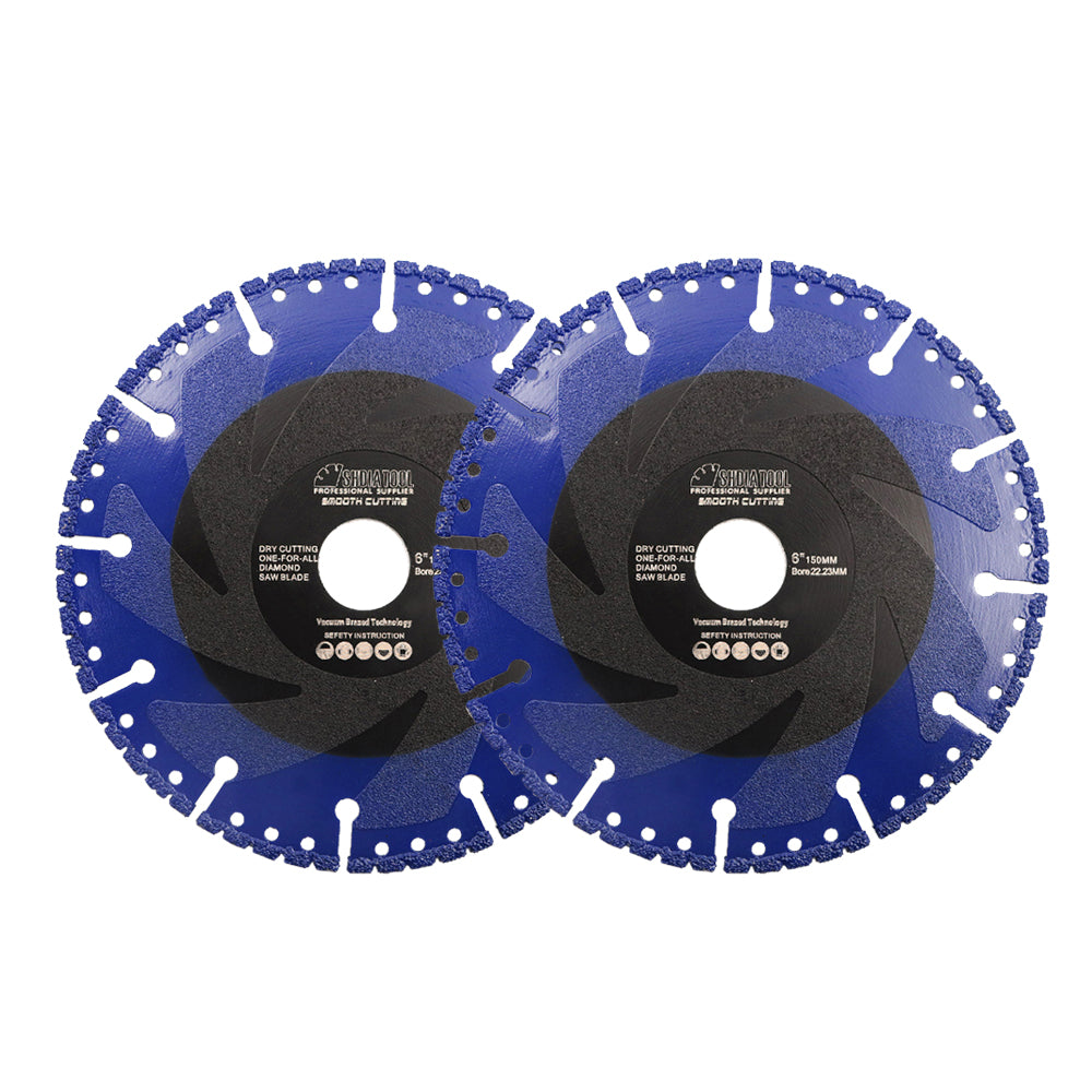 SHDIATOOL Metal Cutting Diamond Blade All Purpose Cut Off Wheel for Rebar Sheet Metal Angle Iron Stainless Steel Available Size 4.5"/5"/6"/7"/9"/12"/14"/16" - SHDIATOOL
