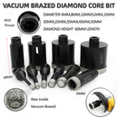 SHDIATOOL Dry Diamond Drill Bit Set for Porcelain Tile Wall Tile Stonewares Granite M10 Thread from 6mm to 50mm - SHDIATOOL