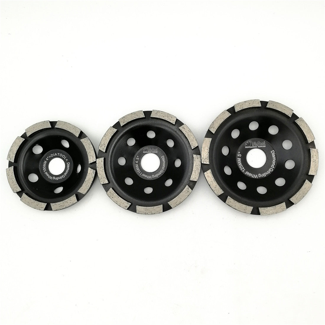 Diamond Single Row Grinding Cup Wheel for concrete masonry 3 sizes available - DIATOOL