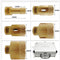SHDIATOOL Golden Diamond Drill Core Bits Kit with Box for Tile Porcelain Granite Marble 3 Styles - SHDIATOOL