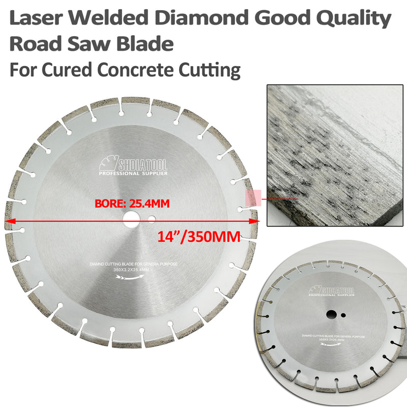 14 inch Segmented Rim Black Diamond Blade General Purpose Concrete/Brick - DIATOOL