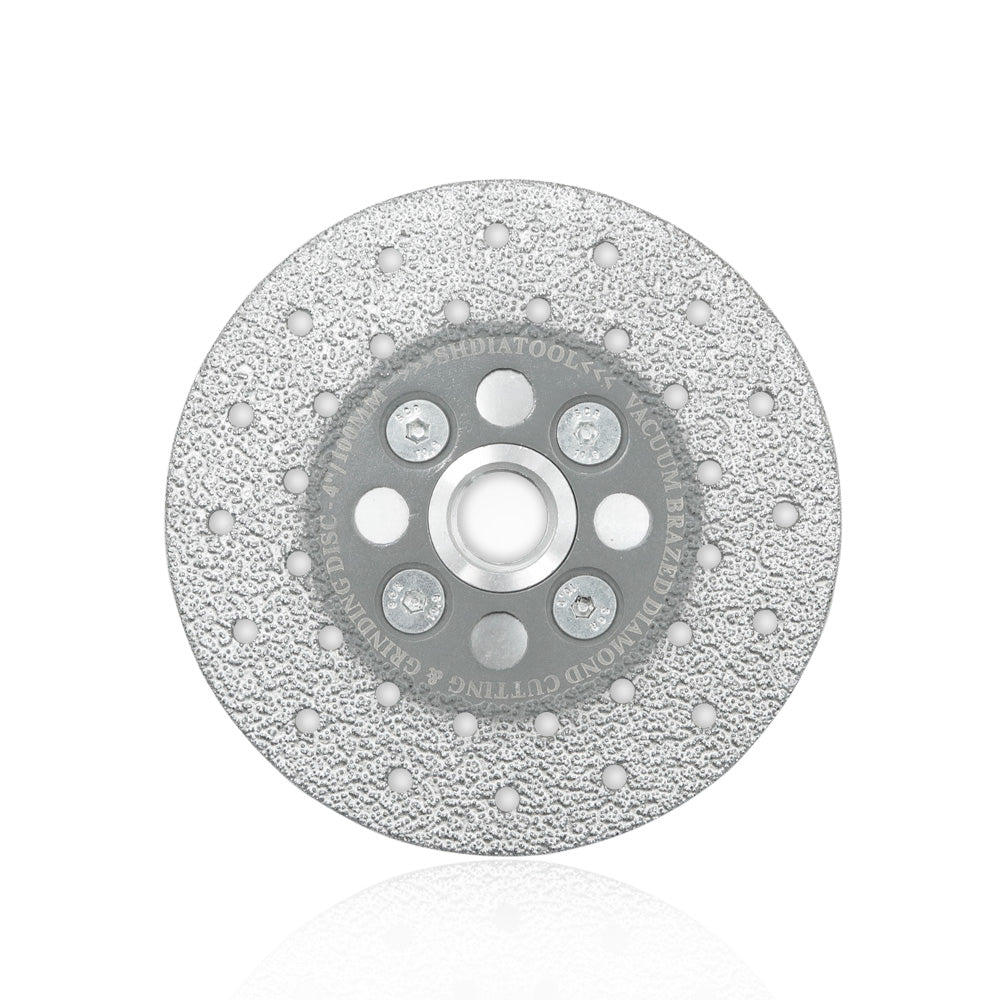SHDIATOOL Granite Cutting Wheel for Marble QuartzFast Cutting Grinding Shaping Diamond Disc for Angle Grinder with 5/8-Inch-11 Thread 4"/4.5"/5" available Shipped from USA - DIATOOL