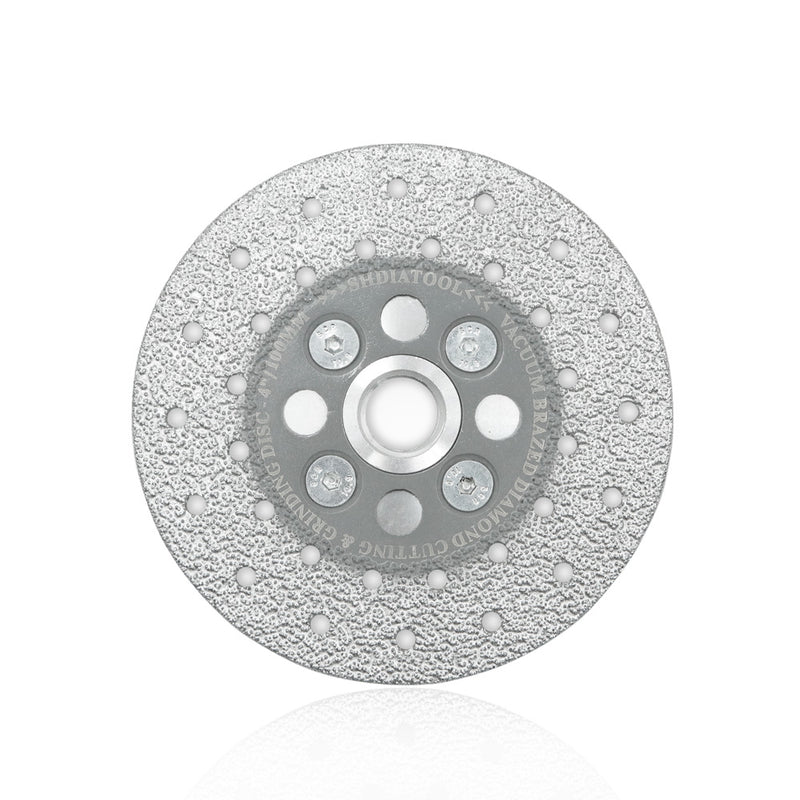 SHDIATOOL Granite Cutting Wheel for Marble Quartz Fast Cutting Grinding  Shaping Diamond Disc for Angle Grinder with 5/8-Inch-11 Thread 4