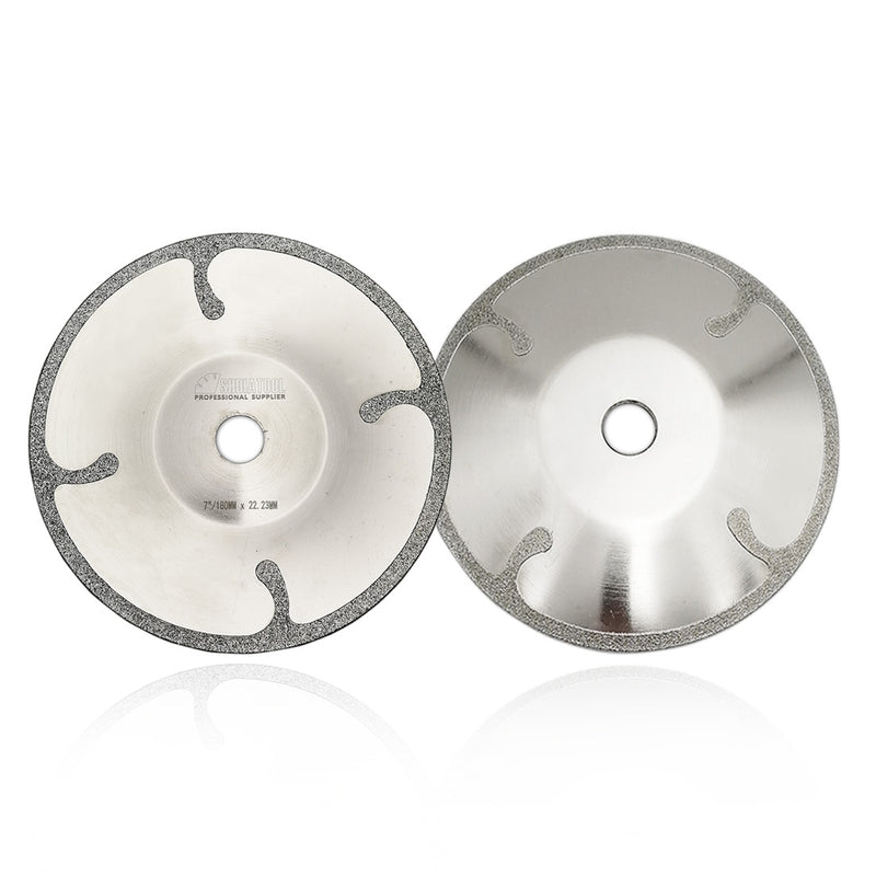 7" Bowl-shaped Electroplated Diamond Cutting and Grinding Blade - DIATOOL