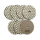 3 inch Dry Diamond Polishing Pads for Granite Marble Ceramic - DIATOOL