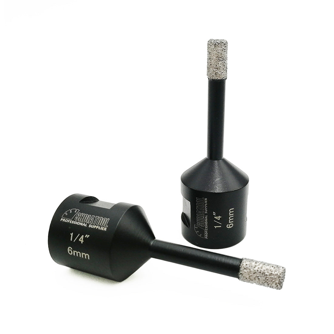 SHDIATOOL Diamond Core Drill Bits for Porcelain Ceramic Tile Marble Brick Vacuum Brazed Hole Saw from 1/4 inch to 6 inch - SHDIATOOL