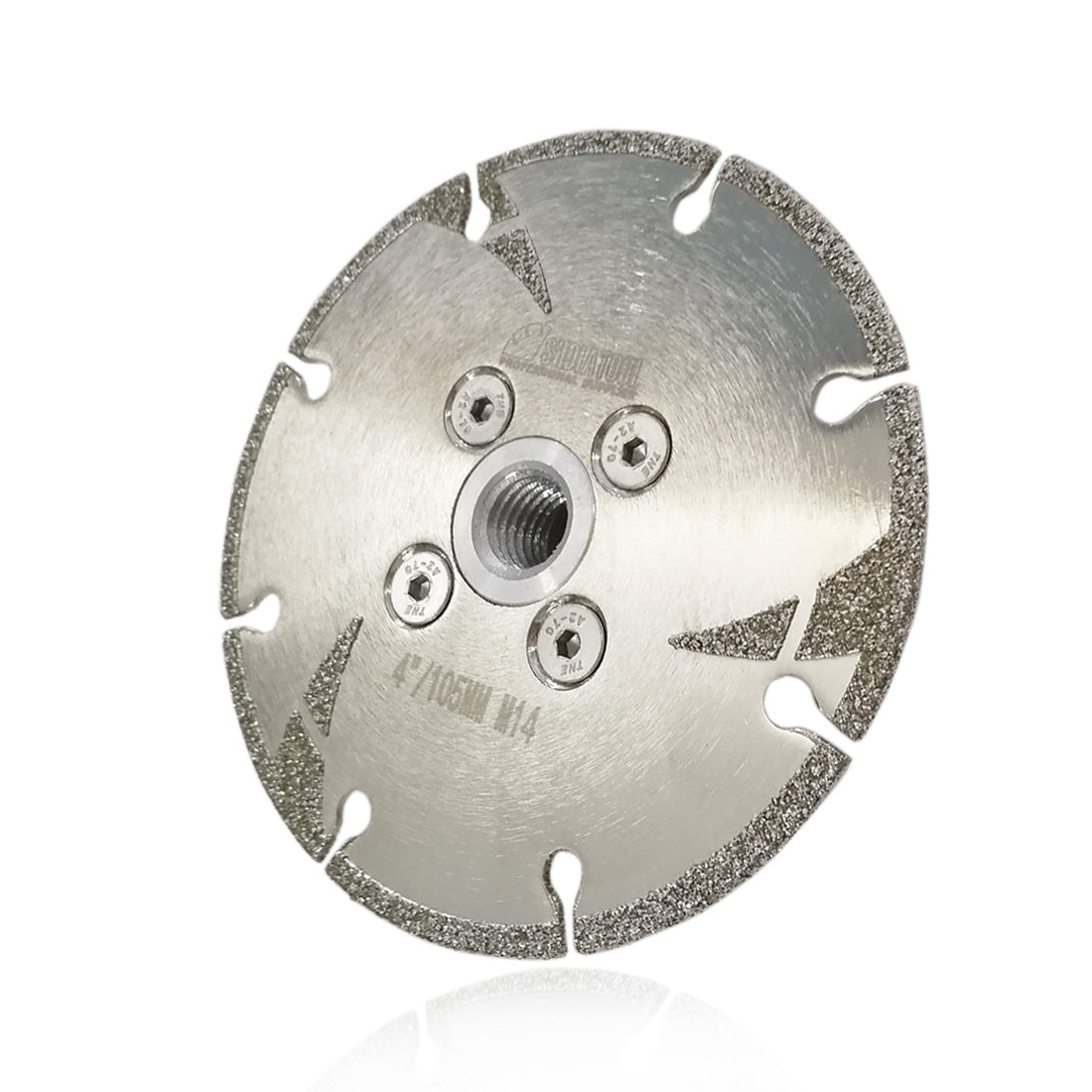 Electroplated Ox-horn Reinforced Diamond Cutting and Grinding Blade M14 Thread - DIATOOL