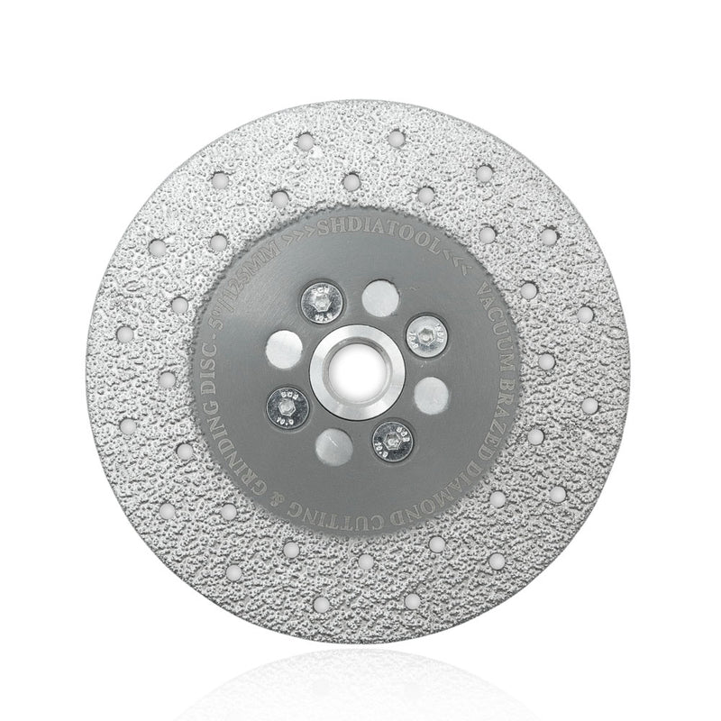 SHDIATOOL Granite Cutting Wheel for Marble Quartz Fast Cutting Grinding  Shaping Diamond Disc for Angle Grinder with 5/8-Inch-11 Thread 4