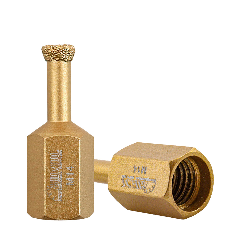 SHDIATOOL Brazed Diamond Core Drills with M14 Thread for Extension ...