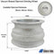 3"/75mm Vacuum Brazed Diamond Hand Convext Disc Stone Edge Grinding - DIATOOL