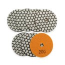 3 inch Dry Diamond Polishing Pads for Granite Marble Ceramic - DIATOOL