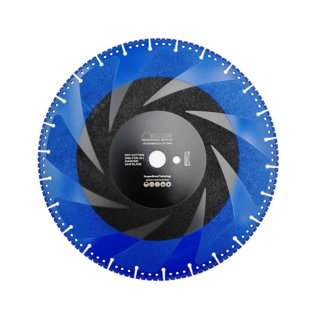 SHDIATOOL Metal Cutting Diamond Blade All Purpose Cut Off Wheel for Rebar Sheet Metal Angle Iron Stainless Steel Available Size 4.5"/5"/6"/7"/9"/12"/14"/16" - SHDIATOOL