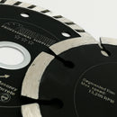 SHDIATOOL 3 Pieces 4-1/2 Inch Diamond Saw Blades Cutting Discs Set for 7/8" or 5/8" Arbor - SHDIATOOL