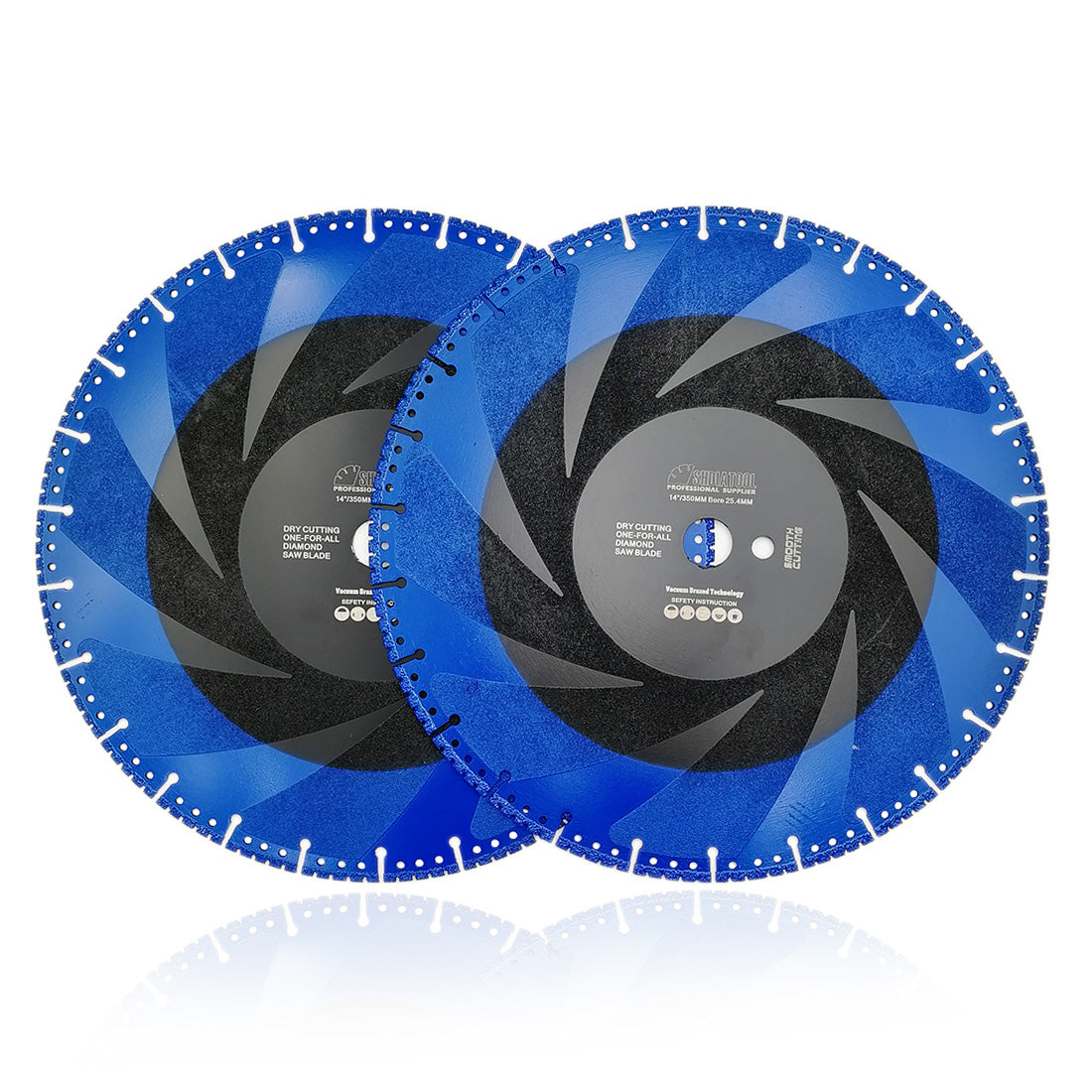 SHDIATOOL Metal Cutting Diamond Blade All Purpose Cut Off Wheel for Rebar Sheet Metal Angle Iron Stainless Steel Available Size 4.5"/5"/6"/7"/9"/12"/14"/16" - SHDIATOOL
