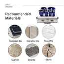 SHDIATOOL Diamond Drill Core Bits Set with Box M14 Thread for Granite Marble Ceramic Porcelain Tile 6pcs/Box Dia 20/25/35/50/75/100mm - SHDIATOOL