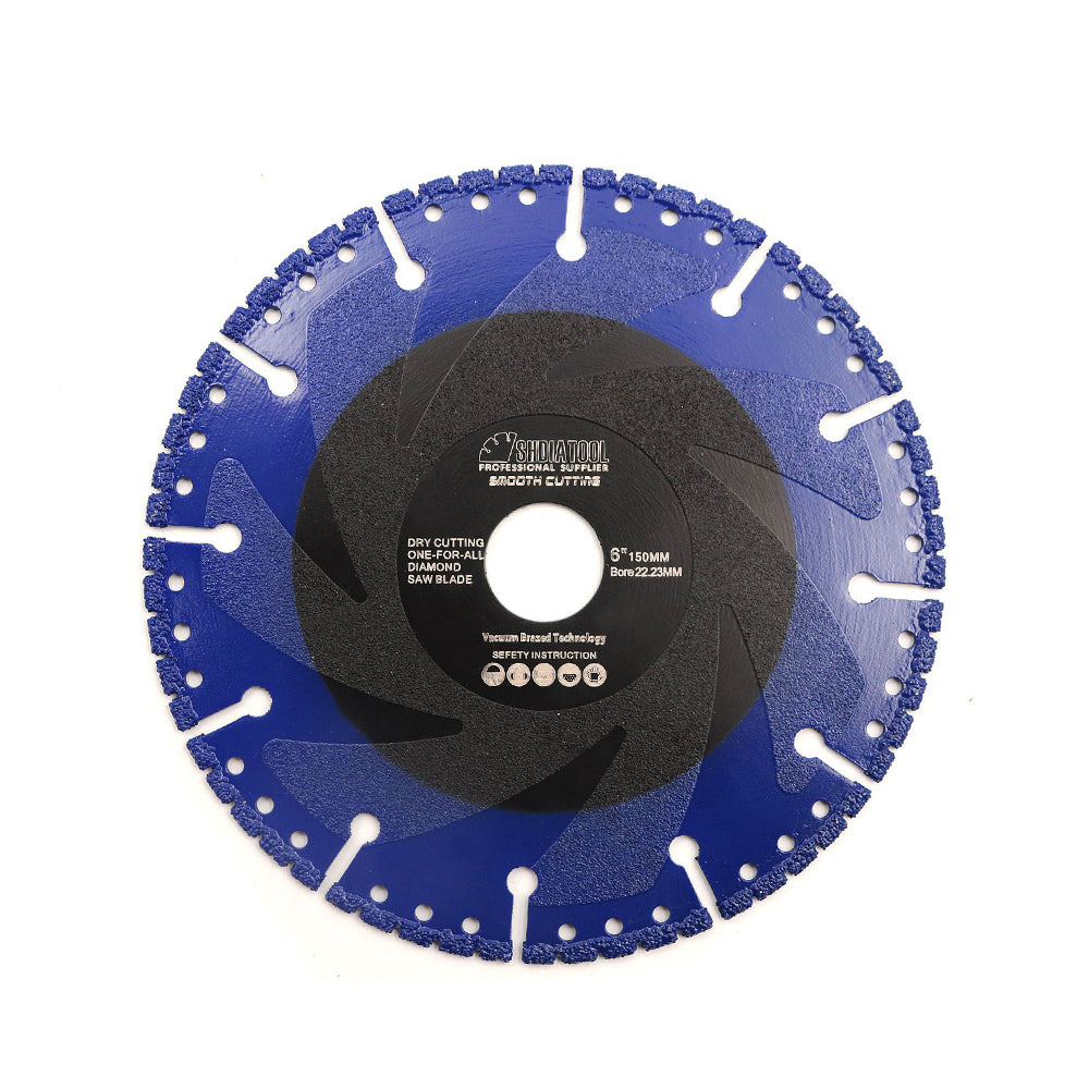 SHDIATOOL Metal Cutting Diamond Blade All Purpose Cut Off Wheel for Rebar Sheet Metal Angle Iron Stainless Steel Available Size 4.5"/5"/6"/7"/9"/12"/14"/16" - SHDIATOOL