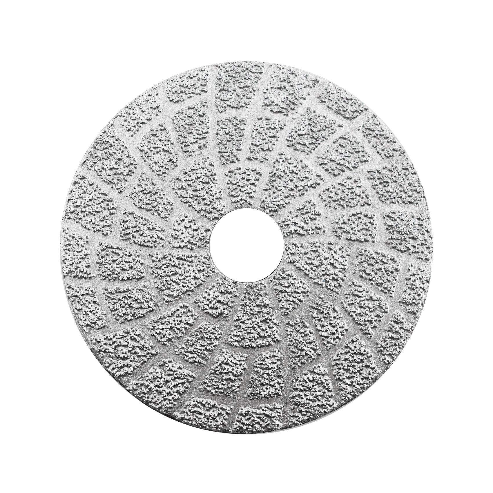 SHDIATOOL 4 Inch Vacuum Brazed Diamond Grinding Disc for Marble Concrete Granite Grit 30/50 - SHDIATOOL