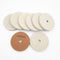 4" Sponge Fiber Polishing Pads for Marble softer stones - DIATOOL