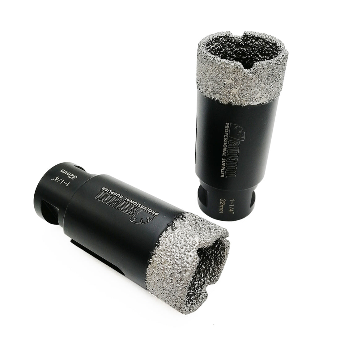 SHDIATOOL Diamond Core Drill Bits for Porcelain Ceramic Tile Marble Brick Vacuum Brazed Hole Saw from 1/4 inch to 6 inch - SHDIATOOL