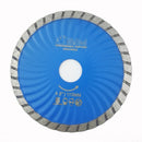 Diamond Waved Blades for Stone Concrete Cutting Diameter 4.5" 5" - DIATOOL