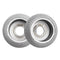 3"/75mm Vacuum Brazed Diamond Convex Wheel for Grinding Concrete Marble Granite 2pcs - SHDIATOOL