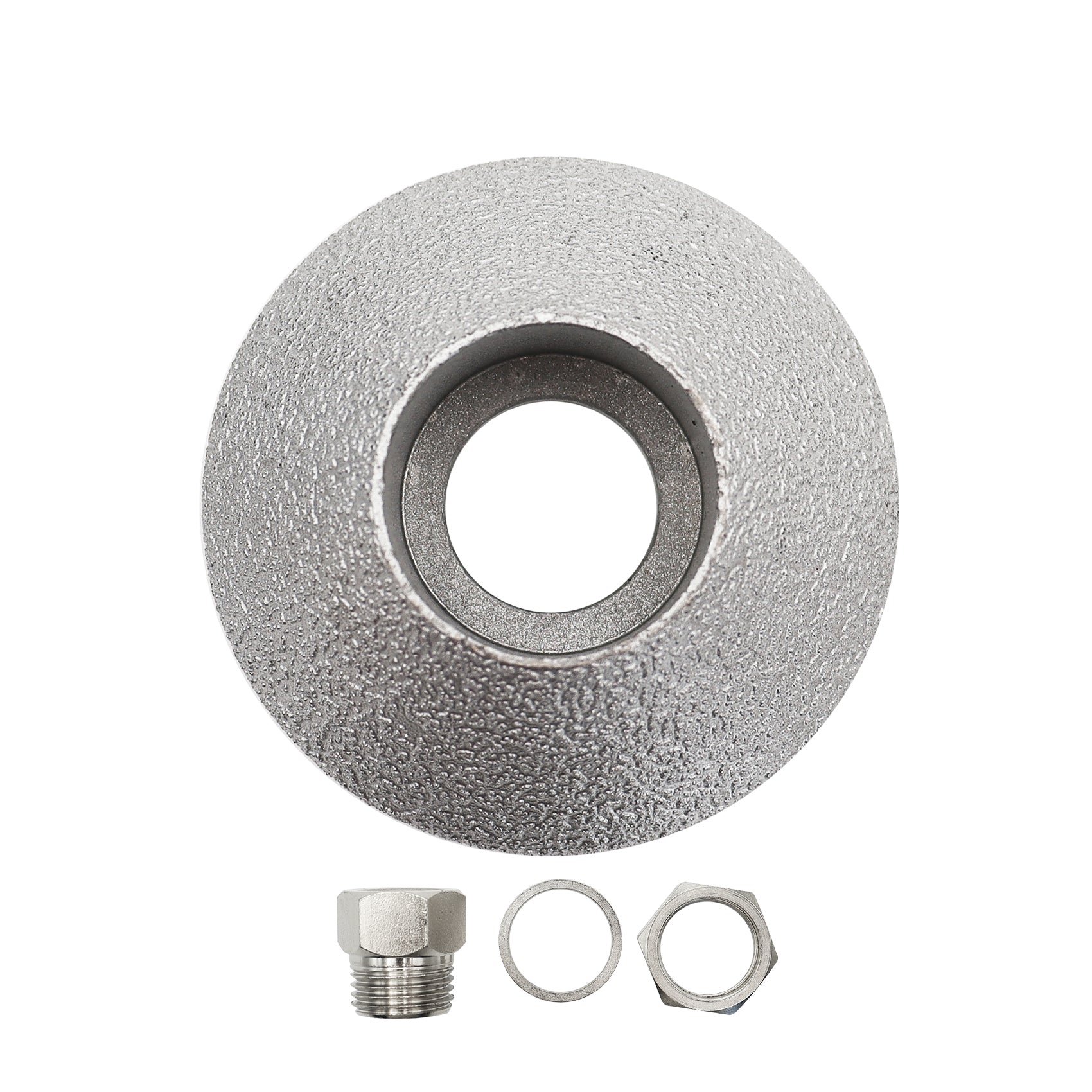 SHDIATOOL Vacuum Brazed Diamond Grinding Wheel with M14 or 5/8"-11 Thread for Marble Granite Quartz Ceramic Tile Stone Concrete - SHDIATOOL