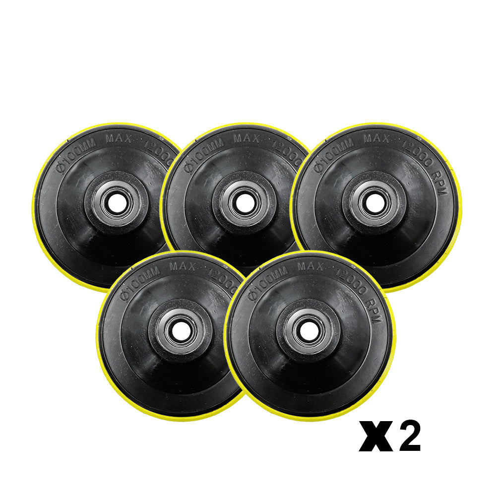 4 inch 5 inch Foam Plastic Back Pads for Diamond Polishing Pads 5pcs/10pcs - SHDIATOOL