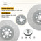 SHDIATOOL Diamond Cup Wheel for Cutting & Grinding M14 Flange or 5/8-11 Flange - SHDIATOOL