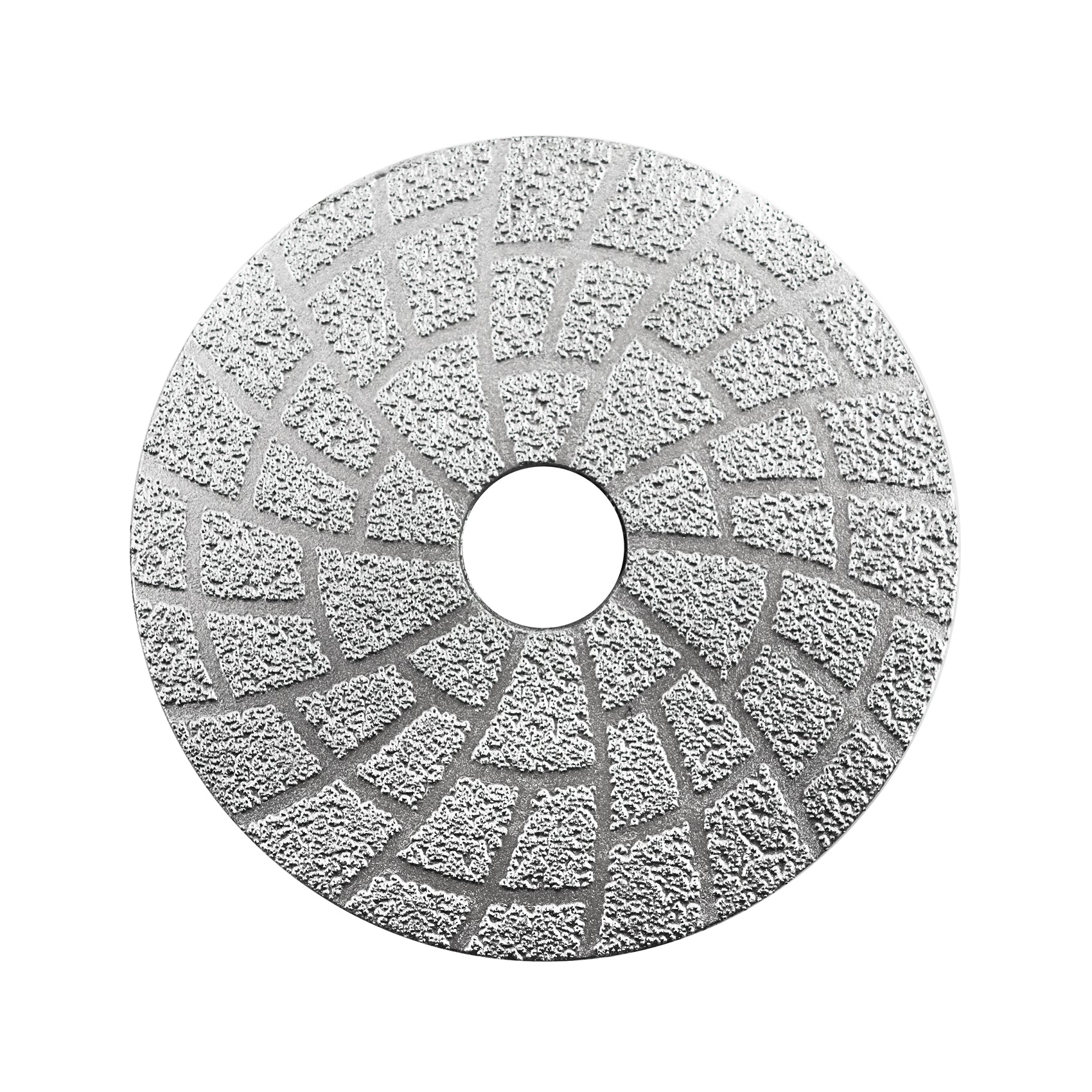 SHDIATOOL 4 Inch Vacuum Brazed Diamond Grinding Disc for Marble Concrete Granite Grit 30/50 - SHDIATOOL