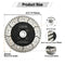 SHDIATOOL Diamond Cutting Grinding Disc 4.5inch 5inch Dual Blade Saw Blade for Granite Marble Concrete BE DE wraehouse - SHDIATOOL