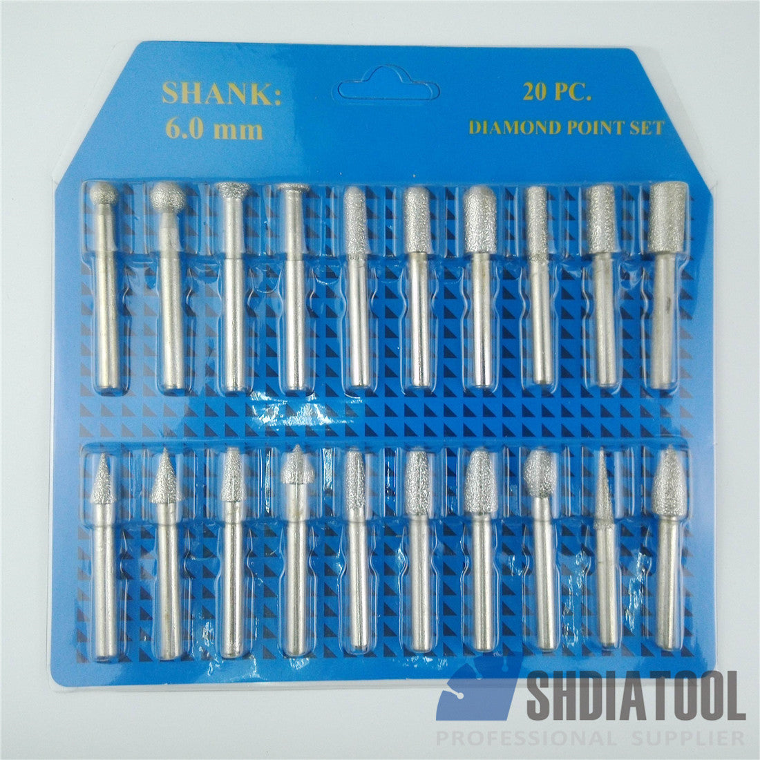 Diamond Grinding Bits for Granite Stone 20pcs/set - DIATOOL