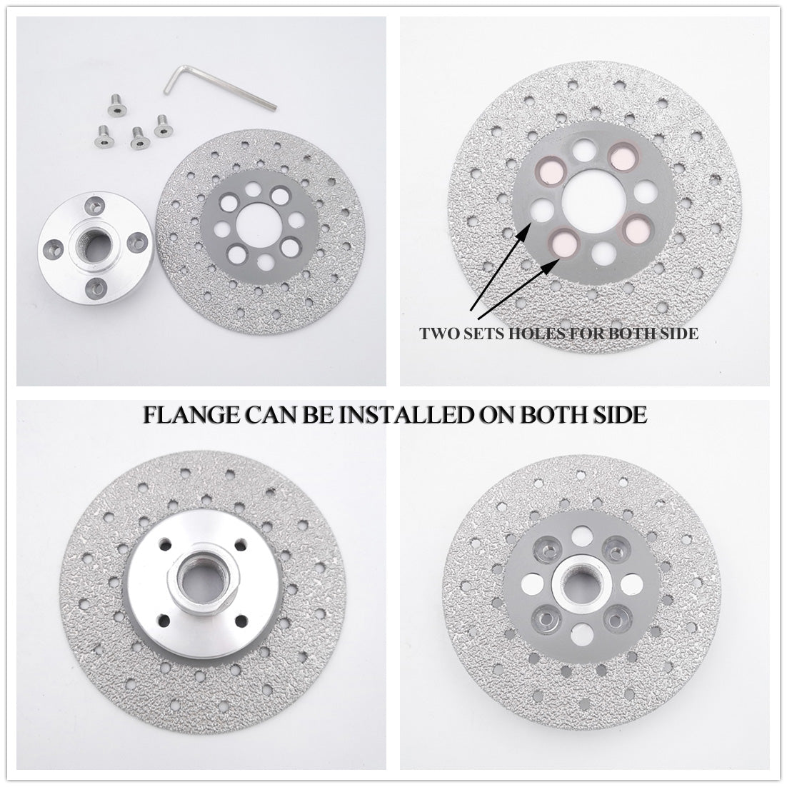 SHDIATOOL Granite Cutting Wheel for Marble QuartzFast Cutting Grinding Shaping Diamond Disc for Angle Grinder with 5/8-Inch-11 Thread 4"/4.5"/5" available Shipped from USA - DIATOOL