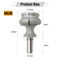 Diamond Router Bits with 1/2" shank for Granite & Marble 31 sizes available 2pcs - SHDIATOOL