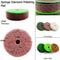 3"/80mm Thickened Sponge Diamond Polishing Pads for Soft Stone Marble 6pcs/set - SHDIATOOL