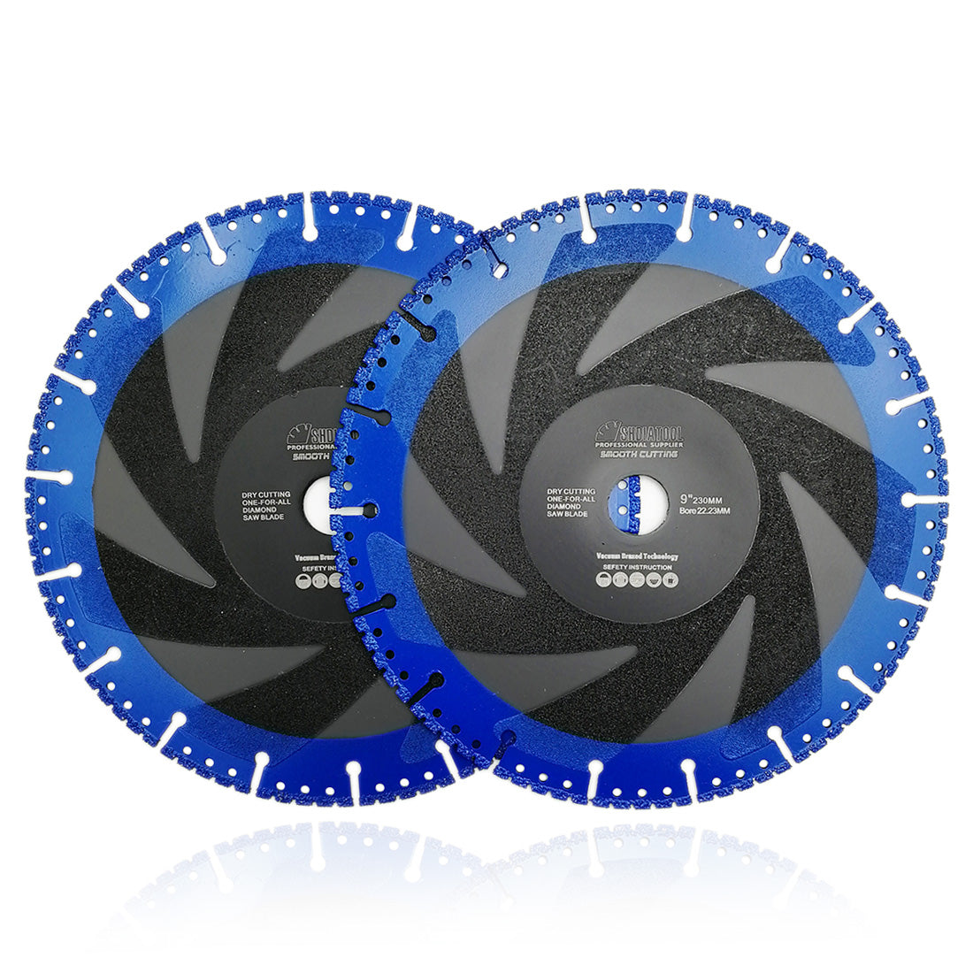 SHDIATOOL Metal Cutting Diamond Blade All Purpose Cut Off Wheel for Rebar Sheet Metal Angle Iron Stainless Steel Available Size 4.5"/5"/6"/7"/9"/12"/14"/16" - SHDIATOOL