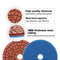 SHDIATOOL 6pcs/Set Diamond Polishing Pads Wet Sanding Disc for Granite Marble Artificial Stone - SHDIATOOL